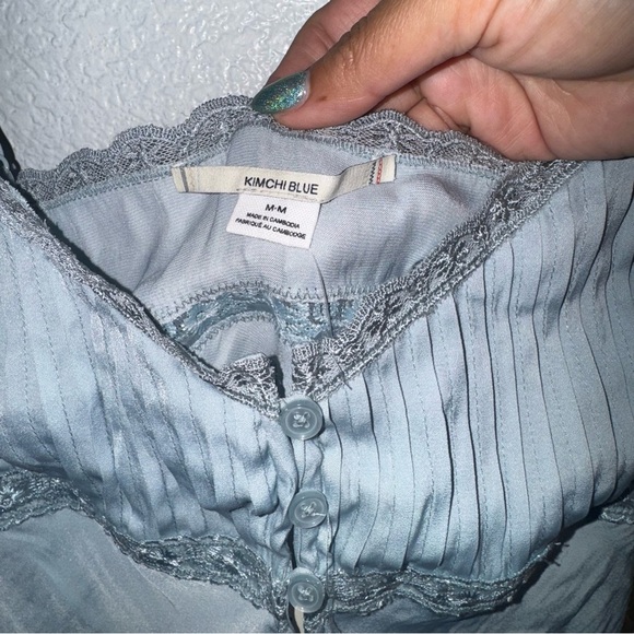 UO Kimchi Blue Margarette cami in Ski M NWT - Picture 4 of 7